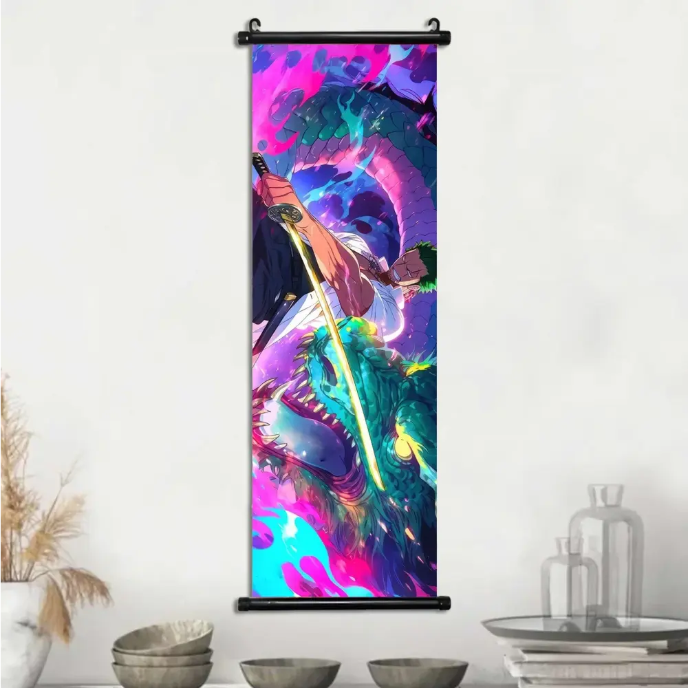 Toile Canvas déroulante Roronoa Zoro One Piece