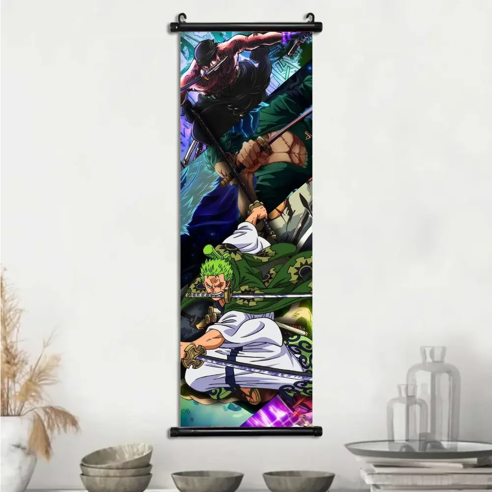 Toile Canvas déroulante Roronoa Zoro One Piece