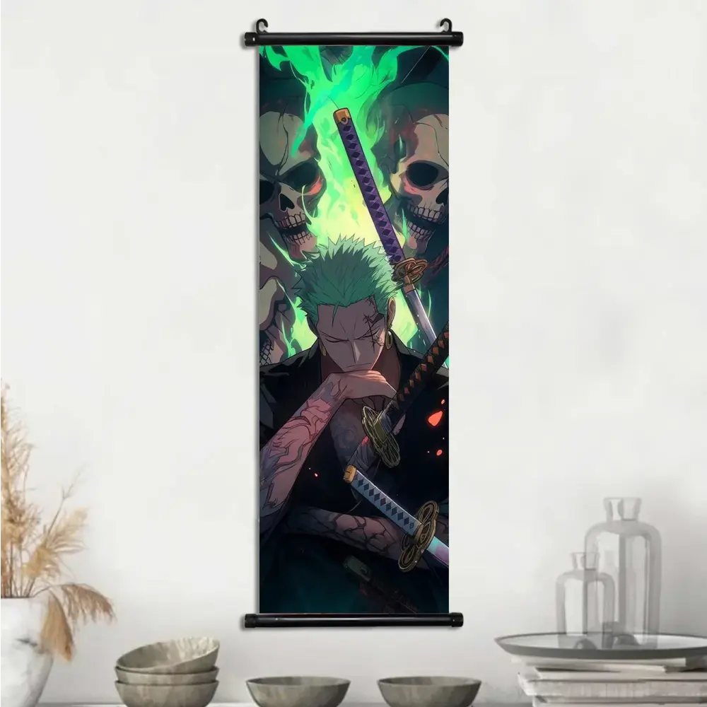 Toile Canvas déroulante Roronoa Zoro One Piece