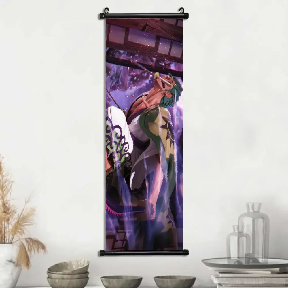 Toile Canvas déroulante Roronoa Zoro One Piece