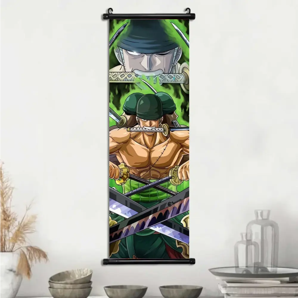 Toile Canvas déroulante Roronoa Zoro One Piece