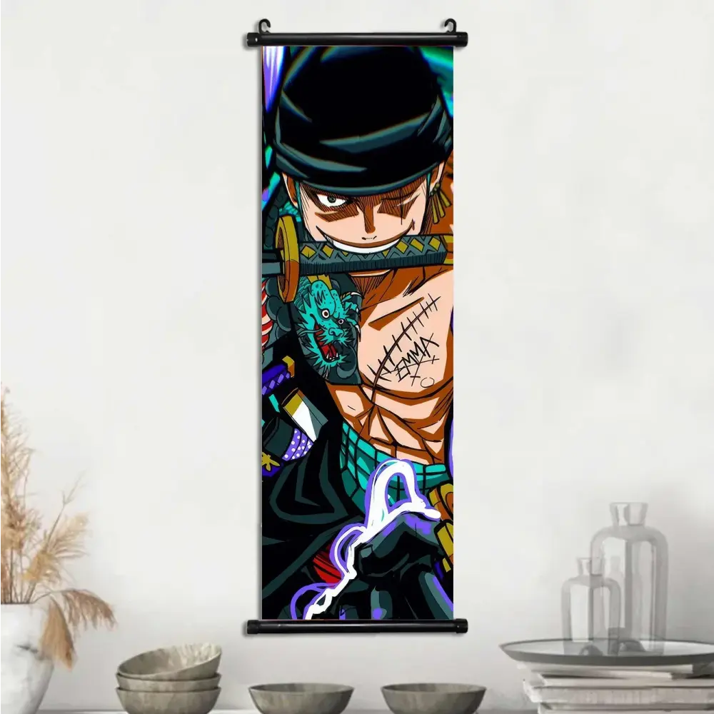 Toile Canvas déroulante Roronoa Zoro One Piece