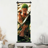 Toile Canvas déroulante Roronoa Zoro One Piece