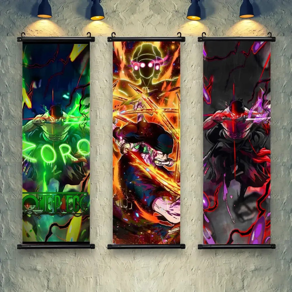 Toile Canvas déroulante Roronoa Zoro One Piece