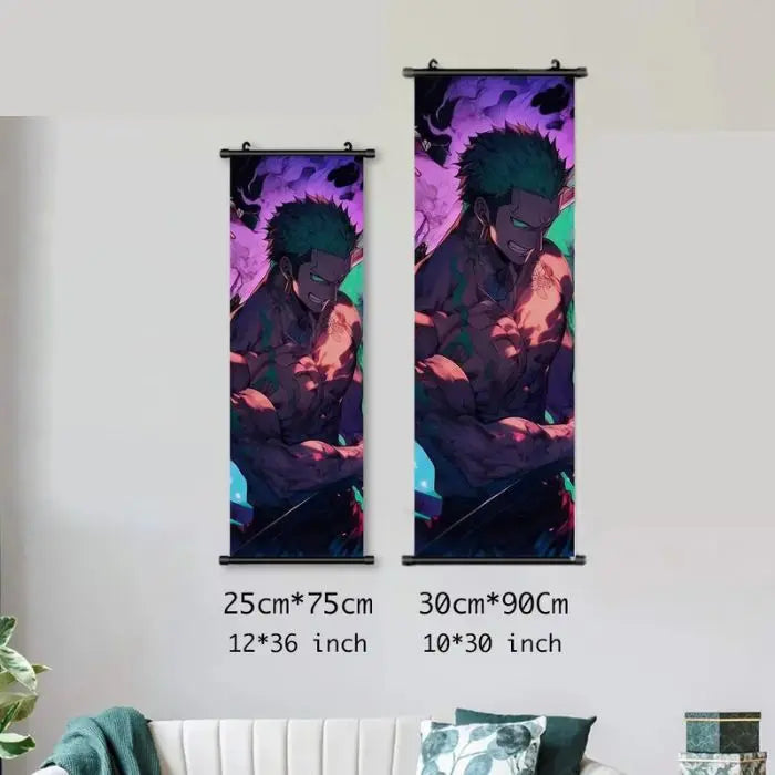 Toile Canvas déroulante Roronoa Zoro One Piece
