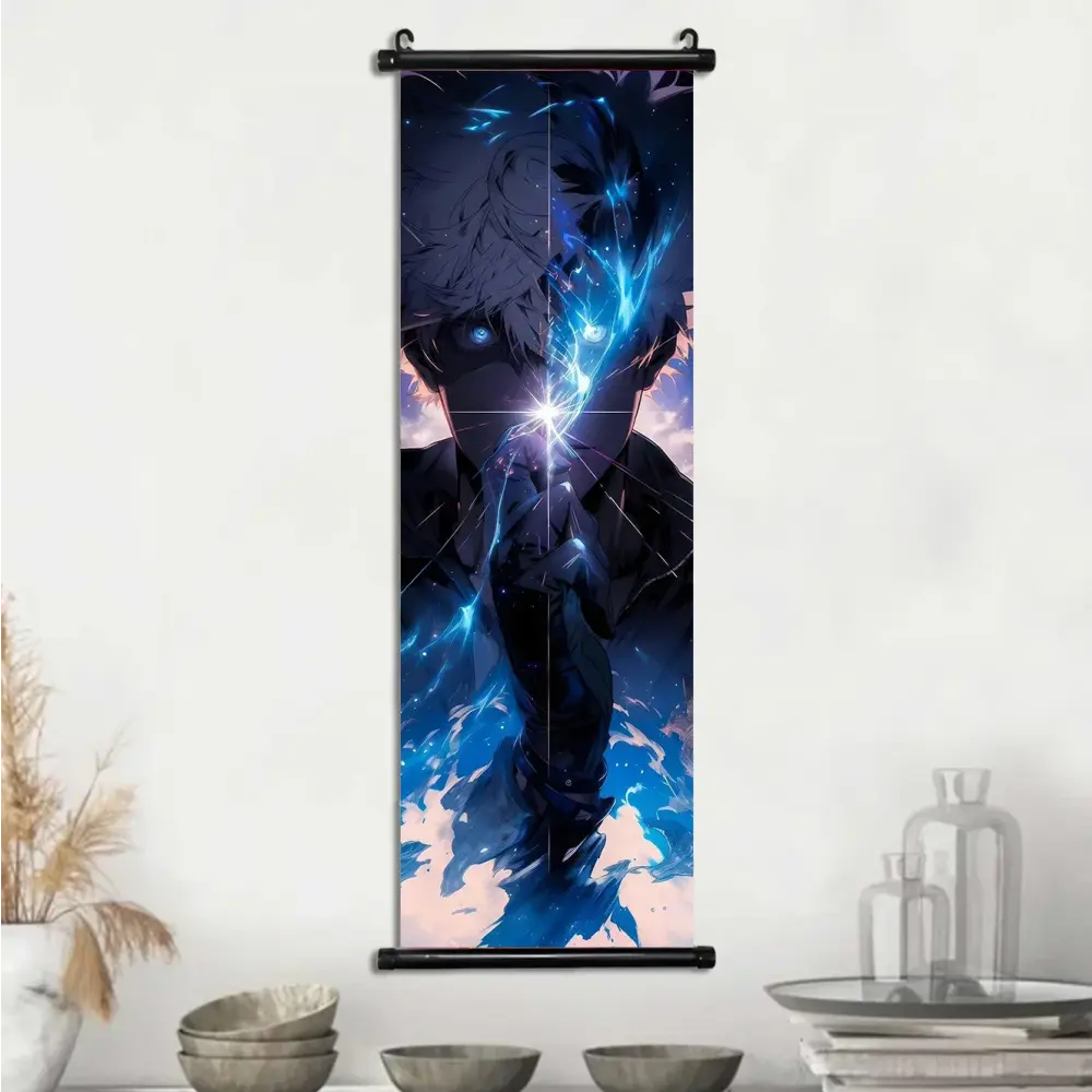 Toile Canvas Déroulante Satoru Gojo Jujutsu Kaisen
