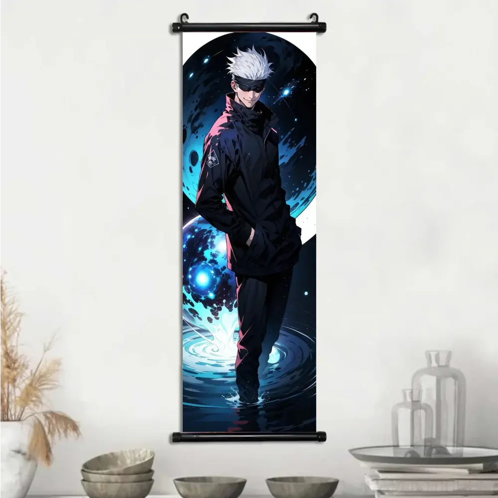Toile Canvas Déroulante Satoru Gojo Jujutsu Kaisen