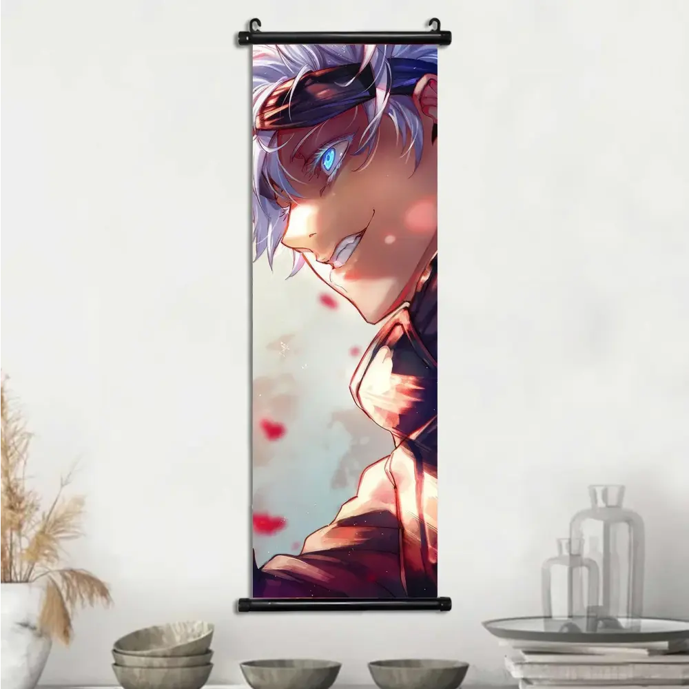 Toile Canvas Déroulante Satoru Gojo Jujutsu Kaisen