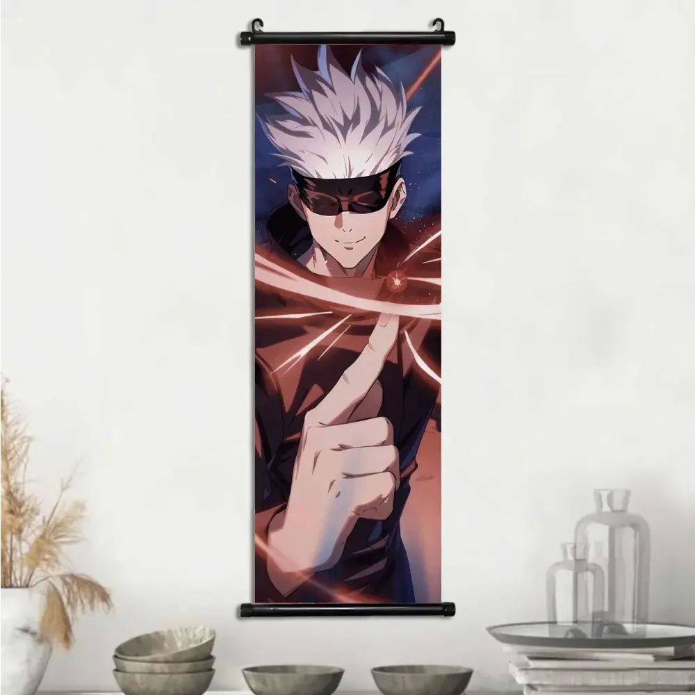 Toile Canvas Déroulante Satoru Gojo Jujutsu Kaisen