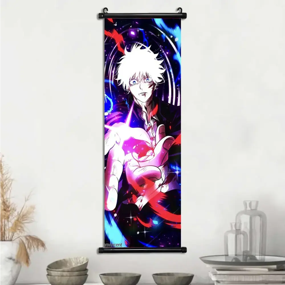 Toile Canvas Déroulante Satoru Gojo Jujutsu Kaisen