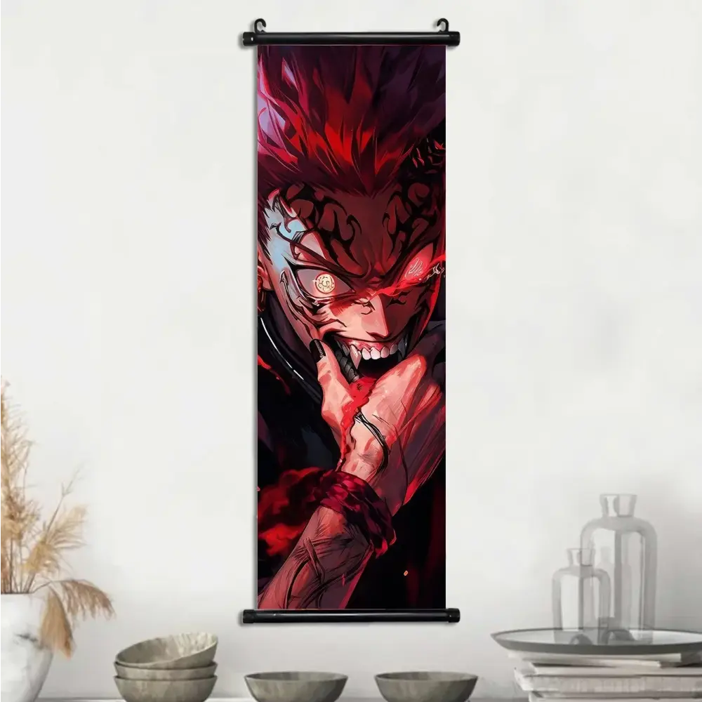Toile Canvas Déroulante Satoru Gojo Jujutsu Kaisen