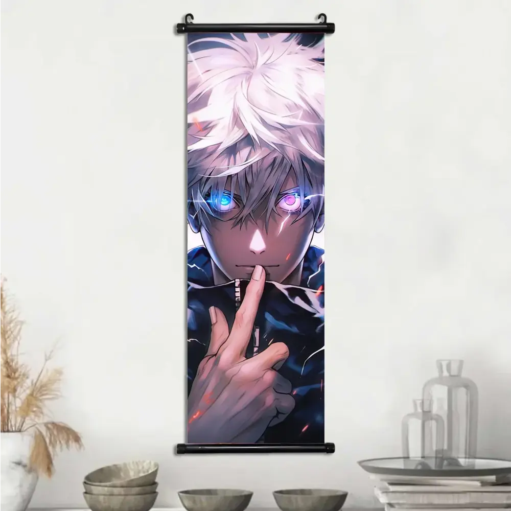Toile Canvas Déroulante Satoru Gojo Jujutsu Kaisen