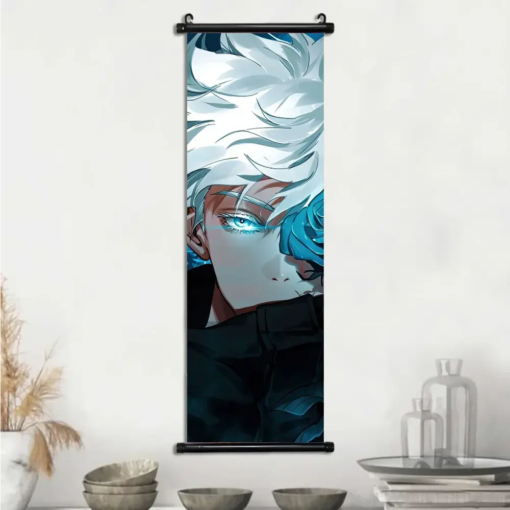 Toile Canvas Déroulante Satoru Gojo Jujutsu Kaisen