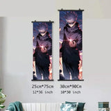 Toile Canvas Déroulante Satoru Gojo Jujutsu Kaisen