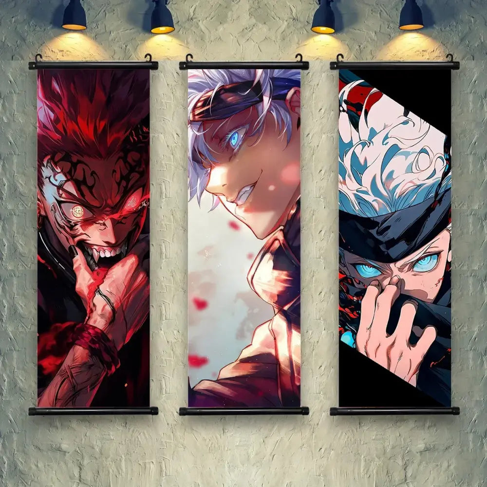 Toile Canvas Déroulante Satoru Gojo Jujutsu Kaisen