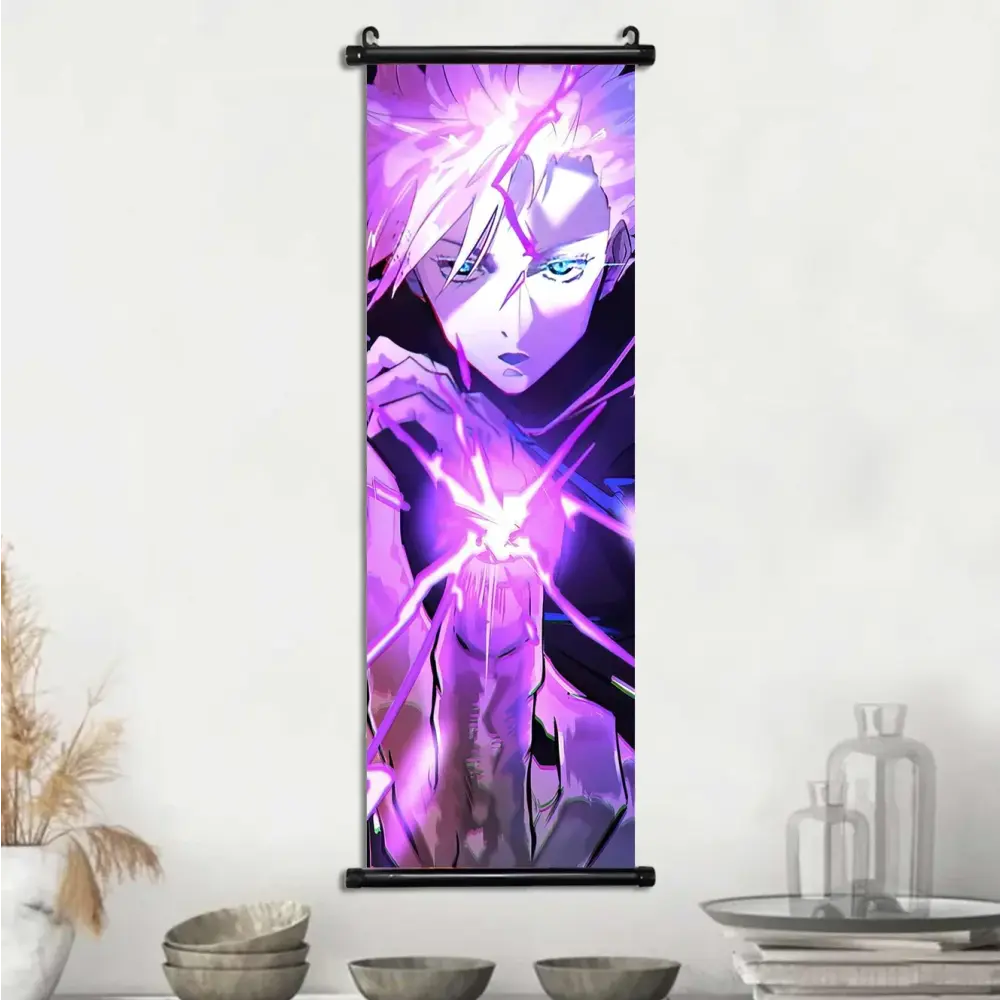 Toile Canvas Déroulante Satoru Gojo Jujutsu Kaisen