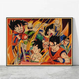 Toile Canvas Dragon Ball Z Poster Goku