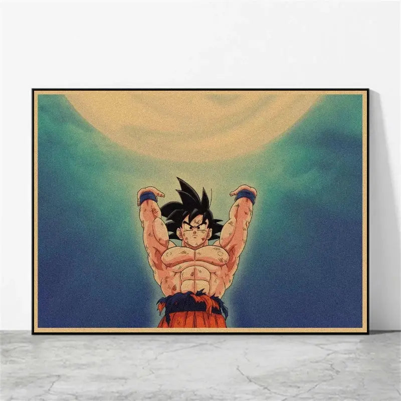 Toile Canvas Dragon Ball Z Poster Goku