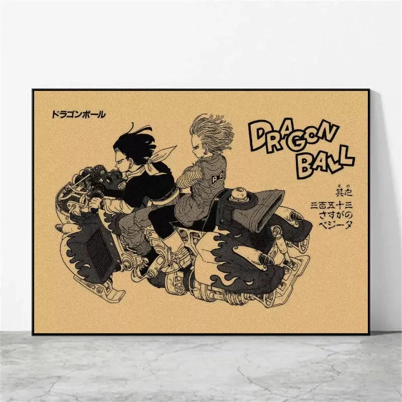 Toile Canvas Dragon Ball Z Poster Goku
