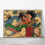 Toile Canvas Dragon Ball Z Poster Goku