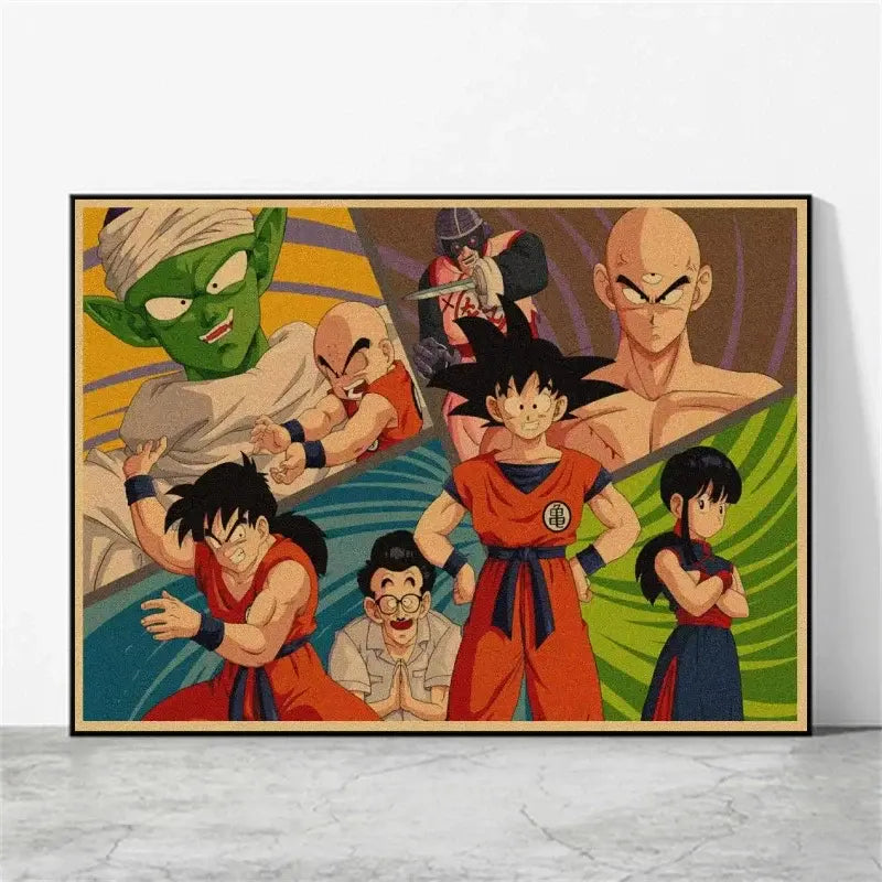 Toile Canvas Dragon Ball Z Poster Goku