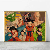 Toile Canvas Dragon Ball Z Poster Goku