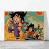 Toile Canvas Dragon Ball Z Poster Goku