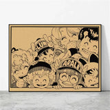 Toile Canvas Dragon Ball Z Poster Goku