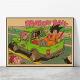 Toile Canvas Dragon Ball Z Poster Goku