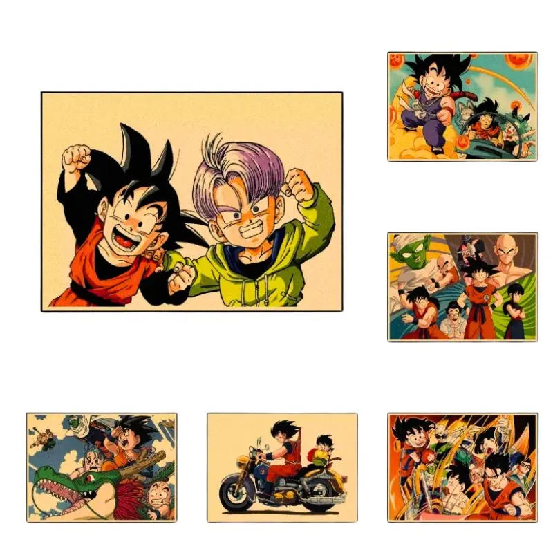 Toile Canvas Dragon Ball Z Poster Goku