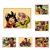 Toile Canvas Dragon Ball Z Poster Goku