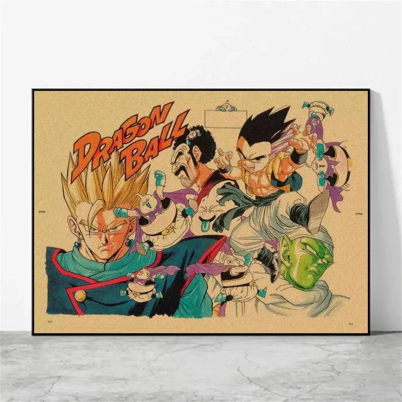 Toile Canvas Dragon Ball Z Poster Goku