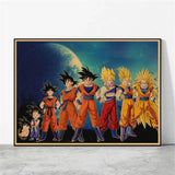 Toile Canvas Dragon Ball Z Poster Goku