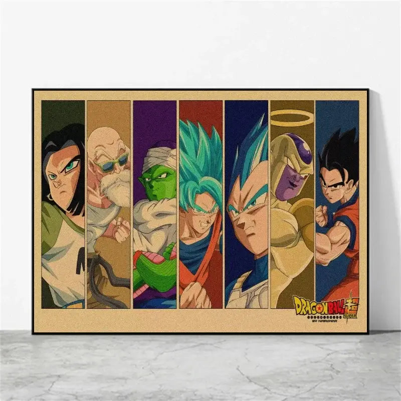 Toile Canvas Dragon Ball Z Poster Goku