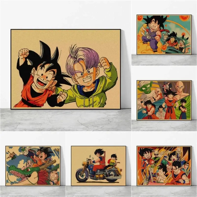 Toile Canvas Dragon Ball Z Poster Goku