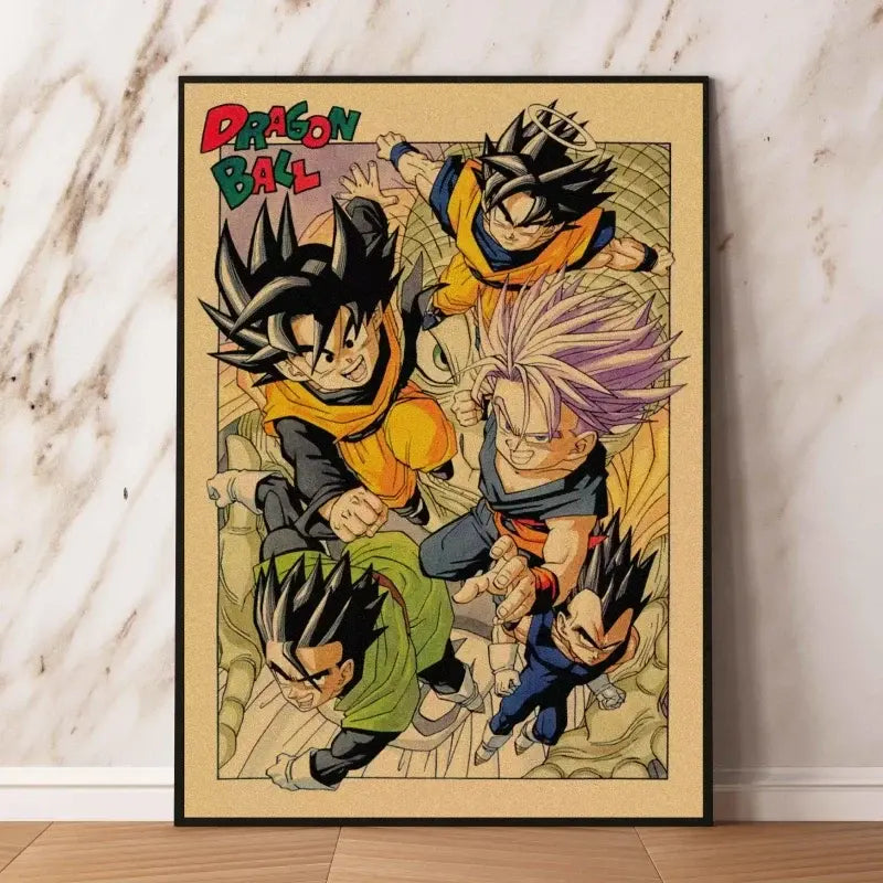 Toile Canvas Dragon Ball Z Poster Goku