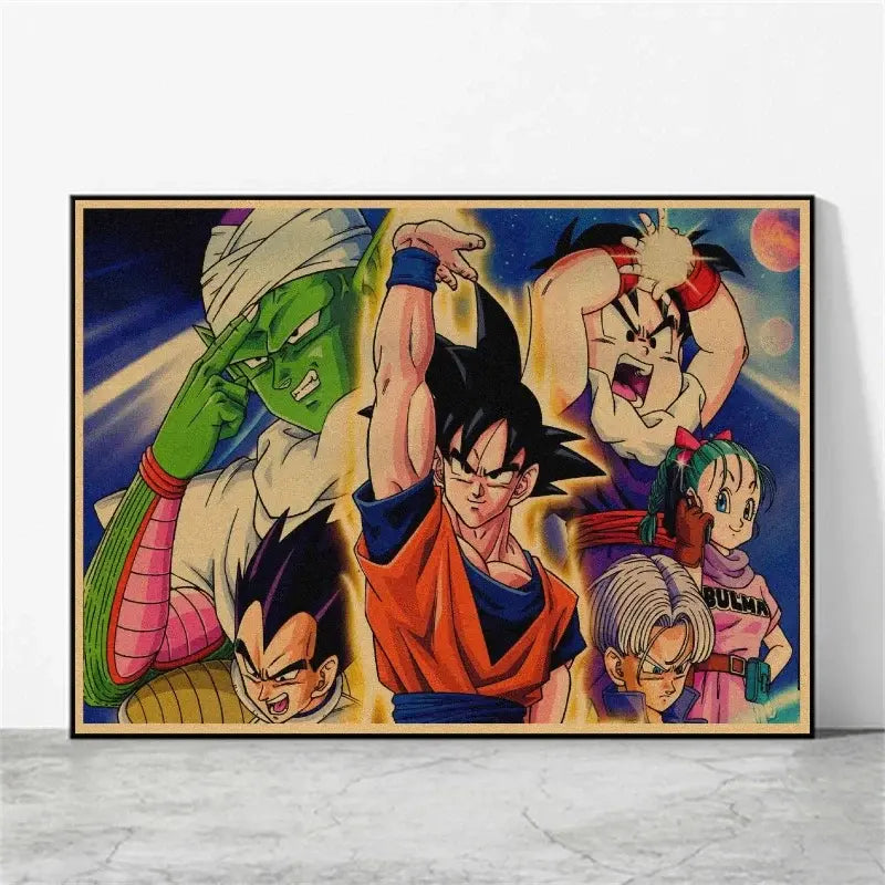 Toile Canvas Dragon Ball Z Poster Goku