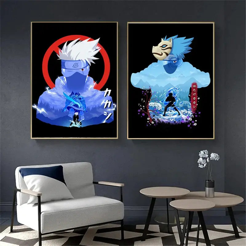 Toile Canvas Kakashi Hatake Naruto Shippuden