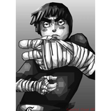 Toile Canvas Rock Lee
