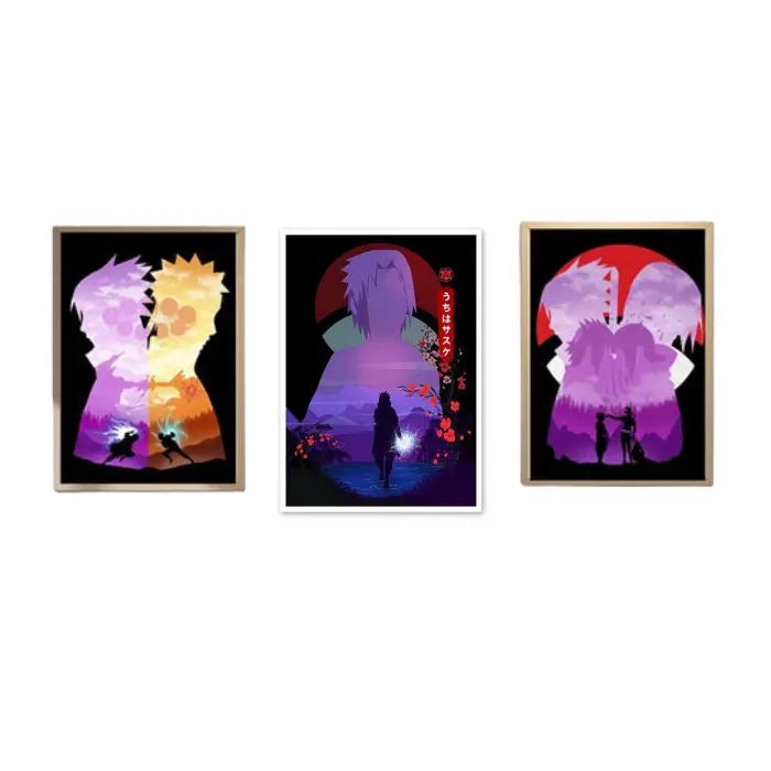 Toile Canvas Sasuke Uchiha Naruto Shippuden