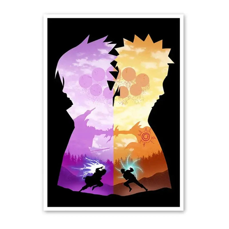 Toile Canvas Sasuke Uchiha Naruto Shippuden