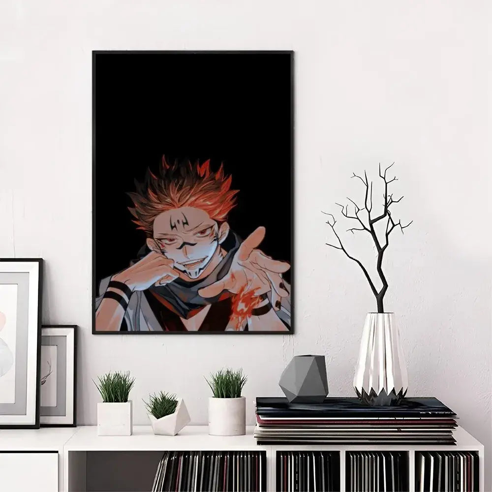 Toile Canvas Sukuna Jujutsu Kaisen