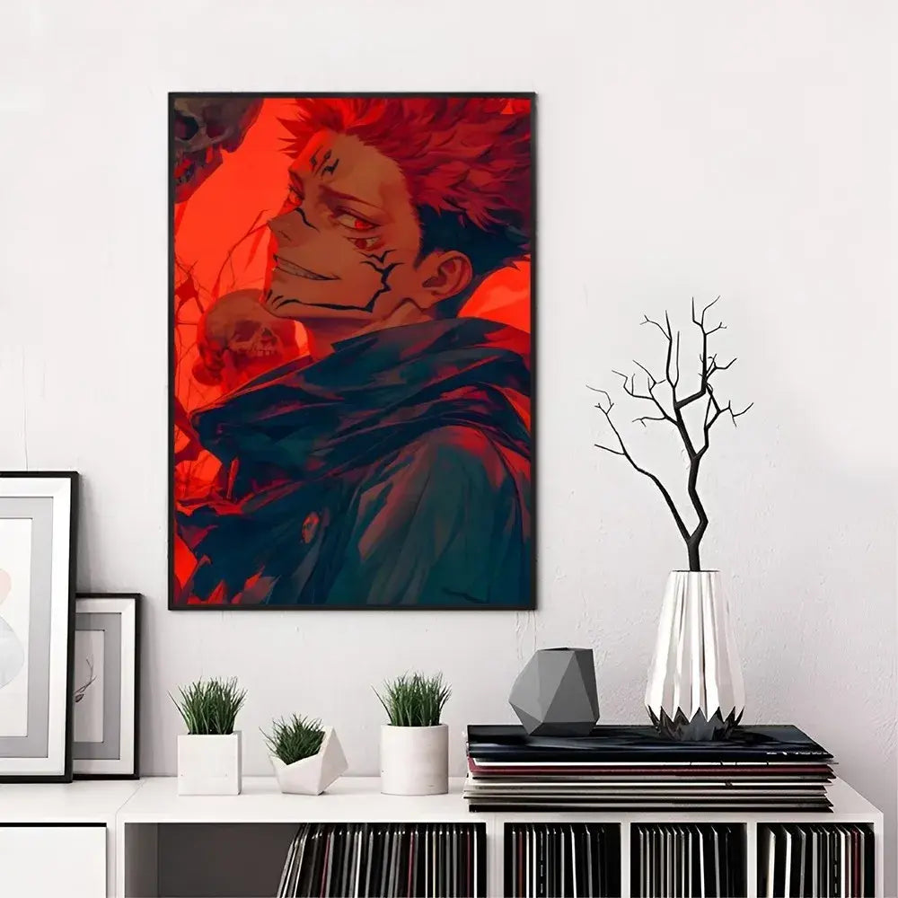 Toile Canvas Sukuna Jujutsu Kaisen