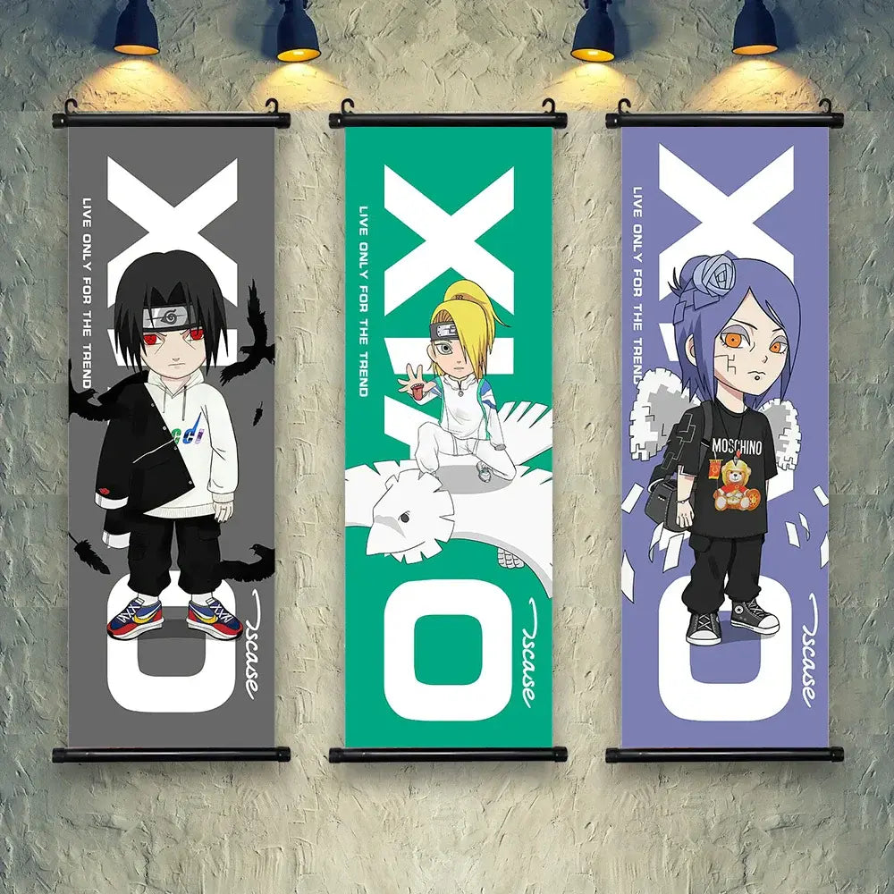 Toile déroulante Akatsuki