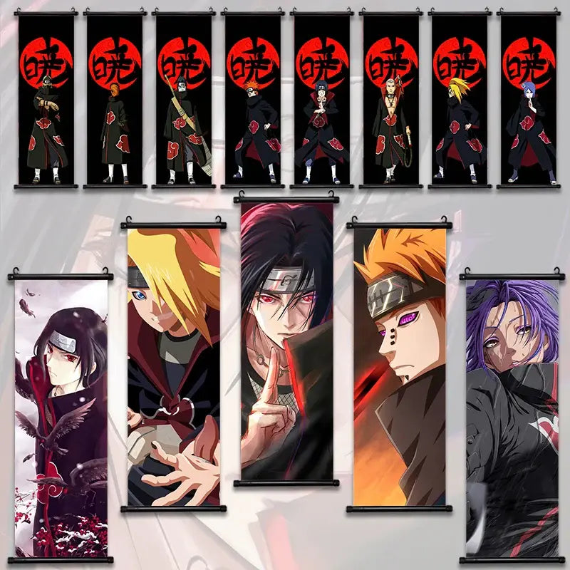 Toile déroulante Akatsuki