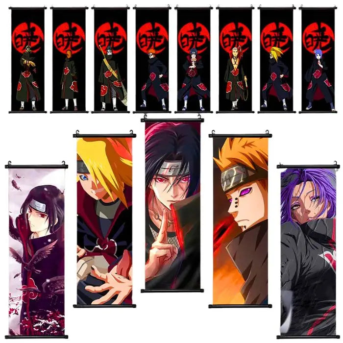 Toile déroulante Akatsuki