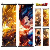 Toile Canvas Déroulante Goku & Vegeta Dragon Ball Z