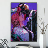 Toiles Chainsaw Man – Décoration Murale Autocollante