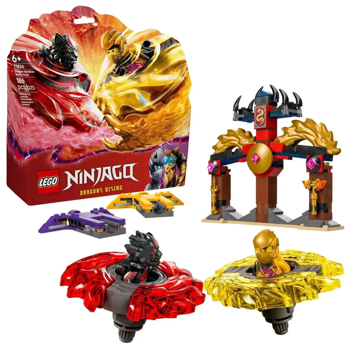 Toupies LEGO NINJAGO Dragon Battle