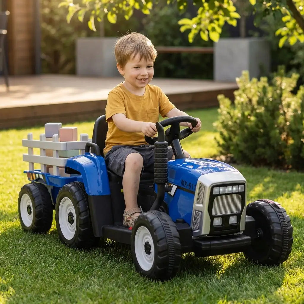 Tracteur Electrique Jouet Enfant